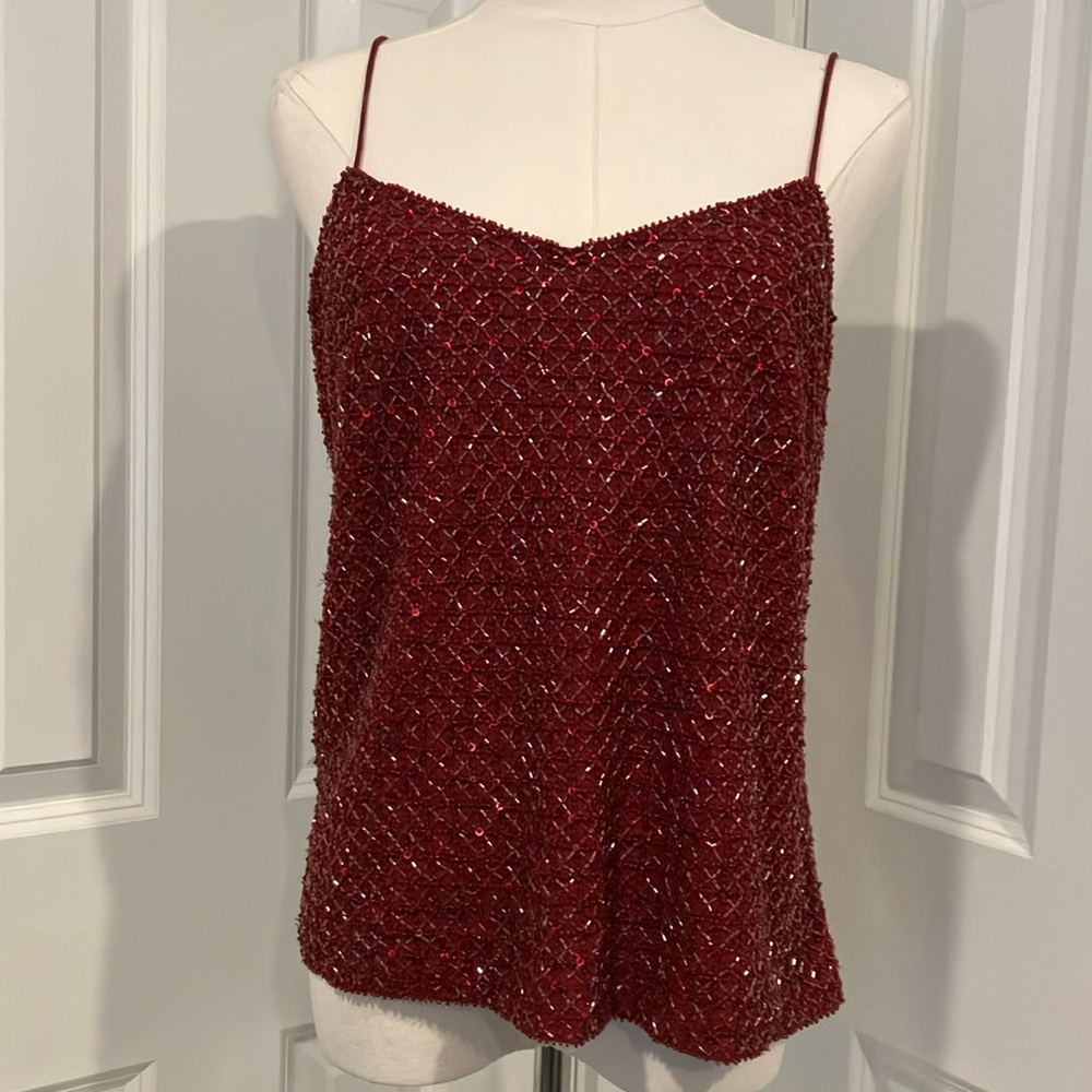 Gorgeous beaded Ann Taylor top